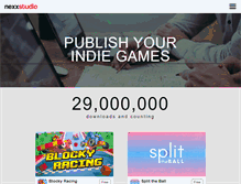 Tablet Screenshot of nexxstudio.com